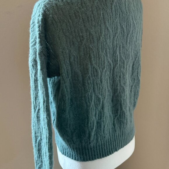 Teal Mawdell Alpaca Blend Sweater - Picture 5 of 8